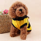 Bee Pet Hoodie Coat – Fleece Outfit for Dogs & Cats, Cute Puppy Fancy Costume, Dog Hoodies