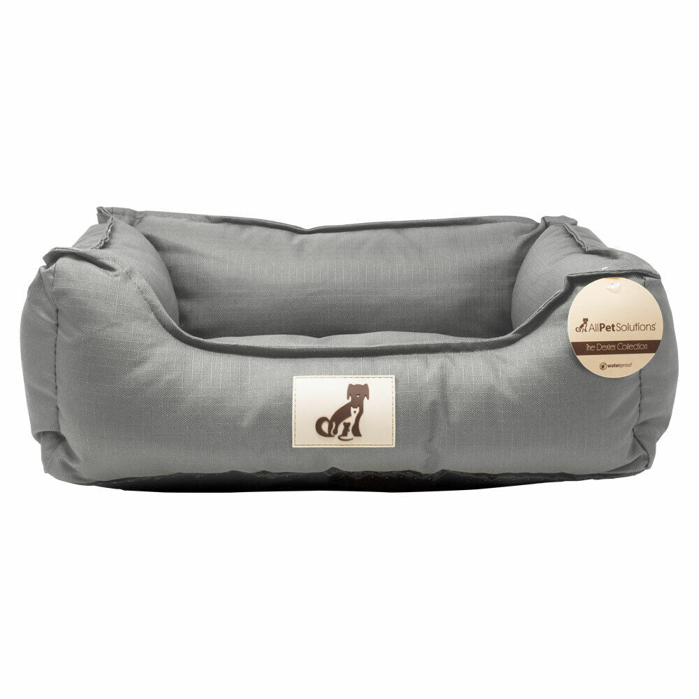 All Pet Solutions Dexter Dog Bed - Soft Waterproof Washable Hardwearing Basket