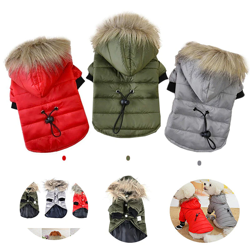 Puffer Jackets for Dogs Autumn and Winter