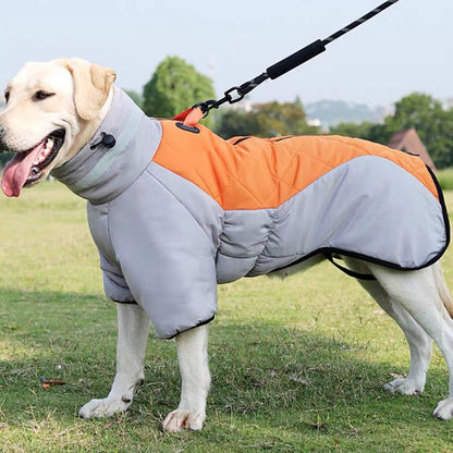 Waterproof Winter Dog Coat – Thick Warm Vest for Medium & Large Dogs, Labrador-Friendly Jacket