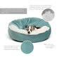 Orthopedic Dog & Cat Bed with Hooded Blanket – Winter Warm, Waterproof, and Dirt-Resistant