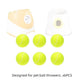 Tennis Balls for Small Dogs – Compatible with Automatic Ball Launchers- 2 Inch (5 cm) Size - 6 or 12-Pack