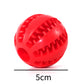 Dog Food Ball Pet Dog Toy Interactive Rubber Balls for Small Large Dogs Puppy Cat Chewing Toys Pet Tooth Cleaning