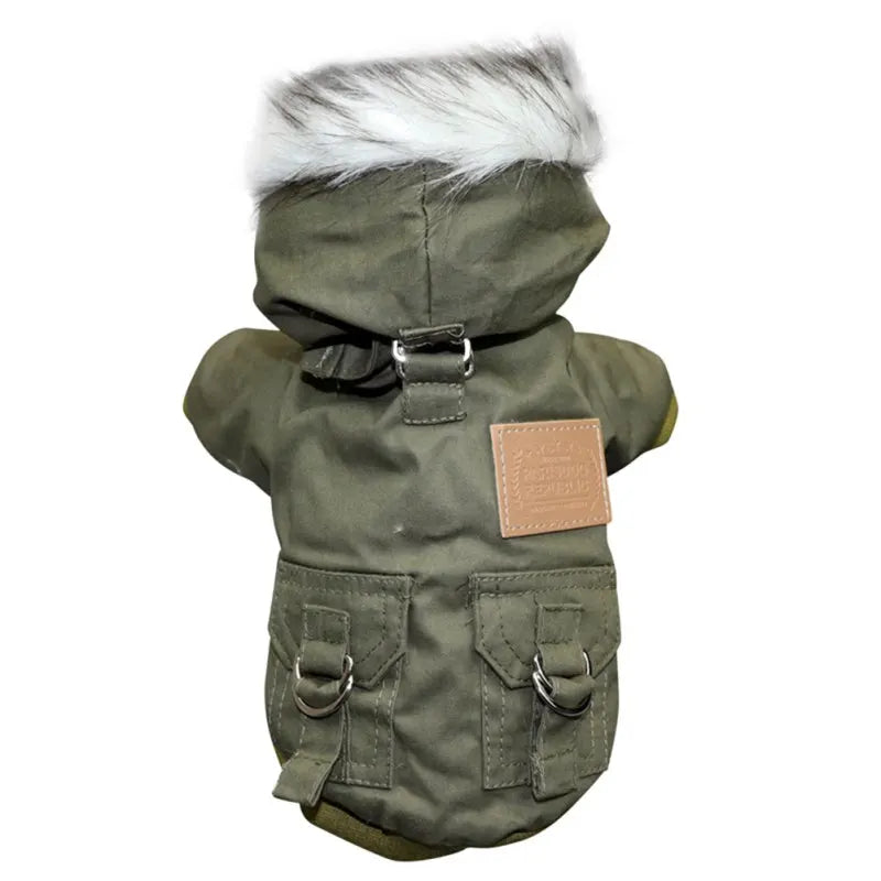 Winter Dog Coat – Thick, Warm Hoodie Jacket for Small & Medium Dogs, Perfect for Chihuahuas & Yorkies"