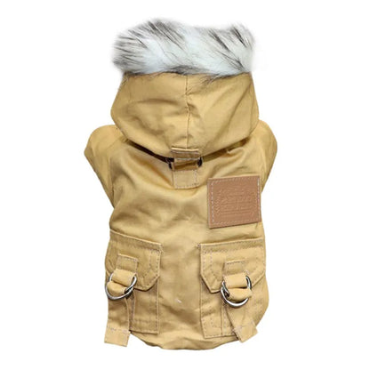 Winter Dog Coat – Thick, Warm Hoodie Jacket for Small & Medium Dogs, Perfect for Chihuahuas & Yorkies"