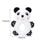 Plush Cartoon Pet Chew Toy - Panda, Frog, Rabbit Designs for Small Dogs, Puppies, and Cats