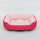 Plush Square Pet Bed – Cozy Kennel for Small & Medium Dogs and Cats, Calming Cushion Sofa