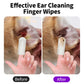 Pet Ear Cleaning Wipes – Fingertip Ear Care for Cats and Dogs, Mite Removal & Hygiene Solution