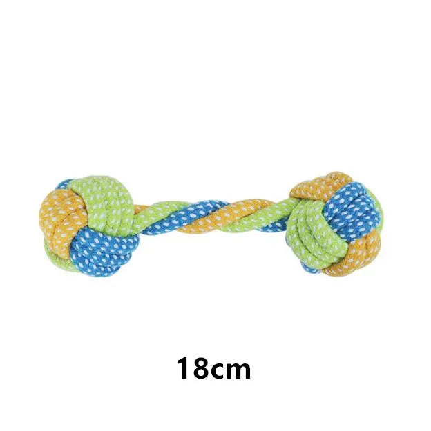 Interactive Dog Toys - Sturdy Tug Ropes, Non Toxic Cotton Rope Ball & Chew Toys for Puppies, Small & Large Dogs, Dental Care Accessories