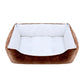 Plush Square Pet Bed – Cozy Kennel for Small & Medium Dogs and Cats, Calming Cushion Sofa