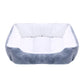 Plush Square Pet Bed – Cozy Kennel for Small & Medium Dogs and Cats, Calming Cushion Sofa