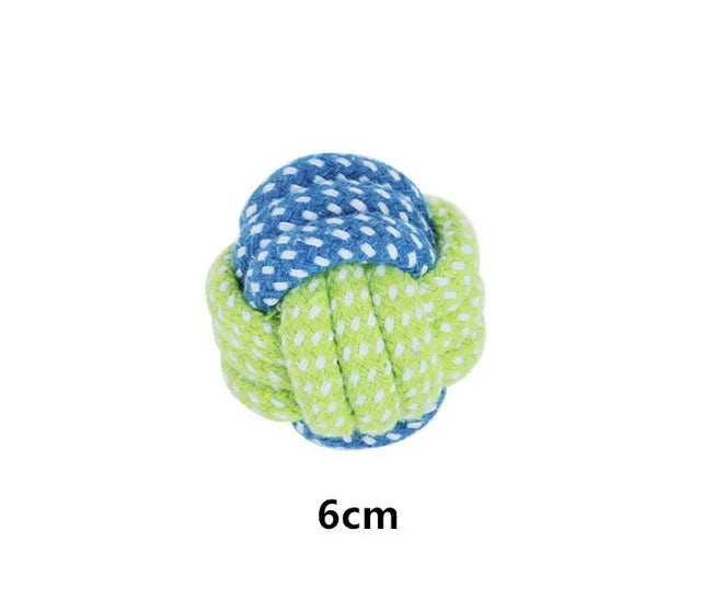 Interactive Dog Toys - Sturdy Tug Ropes, Non Toxic Cotton Rope Ball & Chew Toys for Puppies, Small & Large Dogs, Dental Care Accessories