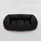 Plush Square Pet Bed – Cozy Kennel for Small & Medium Dogs and Cats, Calming Cushion Sofa