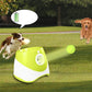 Rechargeable Automatic Dog Tennis Ball Launcher – Fun Interactive Fetch Machine with Adjustable Distance, 6 Mini Tennis Balls