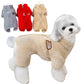 Winter Dog Jumpsuit Coat with Zipper – Thick Warm Fleece Jacket for Small Dogs and Cats