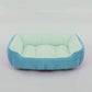 Plush Square Pet Bed – Cozy Kennel for Small & Medium Dogs and Cats, Calming Cushion Sofa