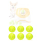 Tennis Balls for Small Dogs – Compatible with Automatic Ball Launchers- 2 Inch (5 cm) Size - 6 or 12-Pack