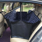 Waterproof Dog Car Seat Cover – Scratchproof Printed Back Seat Protector for Our Furry Friends