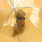 Dog Umbrella with Leash Hook – Clear, 29” Diameter