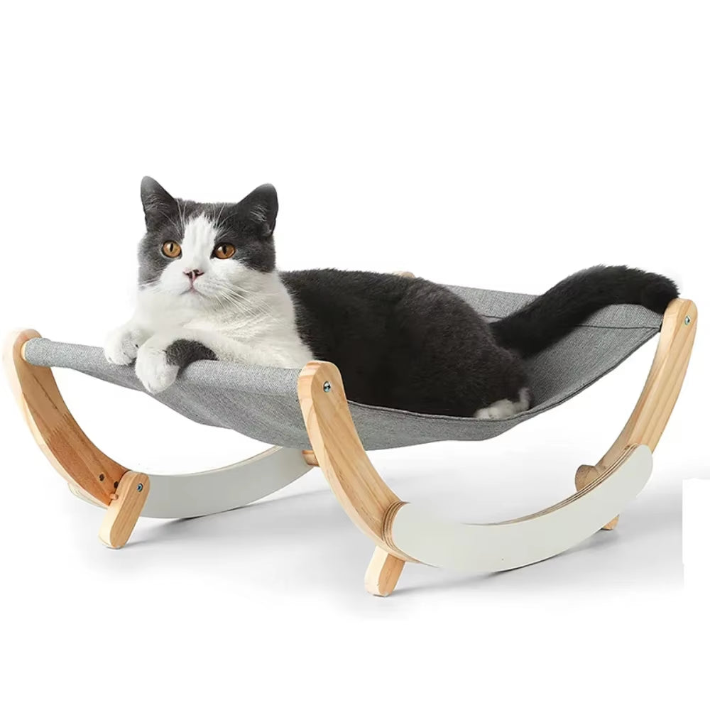 Cat Beds for Indoor Cat Hammock Kitty Swing Chair Cats Furniture Gift for Your Small to Medium Size Cat Accessories for Sleeping