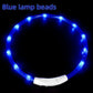 LED Dog Collar – USB Rechargeable, Luminous Anti-Lost Pet Necklace for Night Safety